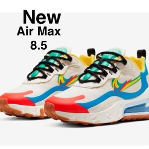 New Nike Air Max 270 React Brand Heritage Size 8.5 box multiple colors ⭐️⭐️⭐️⭐️